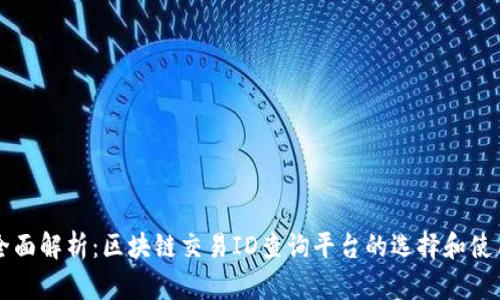 全面解析：区块链交易ID查询平台的选择和使用